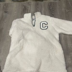 White Sherpa Cleveland Pullover